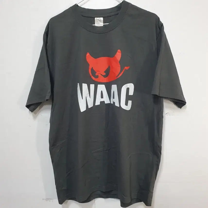 [BUNJANG] WAAC Charcoal Short-Sleeve Golf T-Shirt / 와악 WAAC 골프 반팔티 챠콜