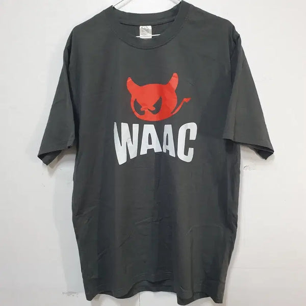 [BUNJANG] WAAC Charcoal Short-Sleeve Golf T-Shirt / 와악 WAAC 골프 반팔티 챠콜