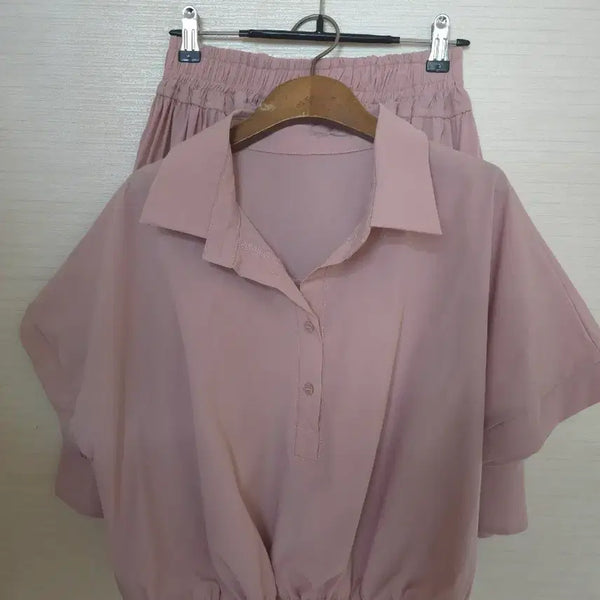 [BUNJANG] Women's Skirt and Top Set / 치마상의 set