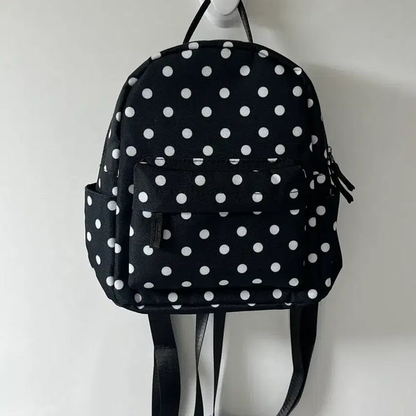 [BUNJANG] Dot Pattern Mini Backpack / 도트 패턴 미니 백팩
