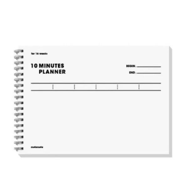 [BUNJANG] Motemote 10 Minutes 16-Week Planner White / 새상품) 모트모트 텐미닛 16주 플래너 화이트