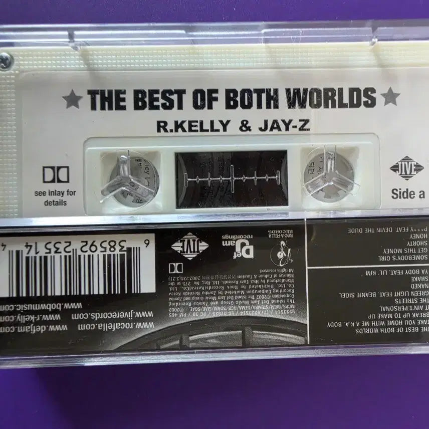 [BUNJANG] R. Kelly & Jay-Z The Best of Both Worlds Cassette Tape (Unsealed) / [개봉/카세트 테이프] R. Kelly & Jay-Z