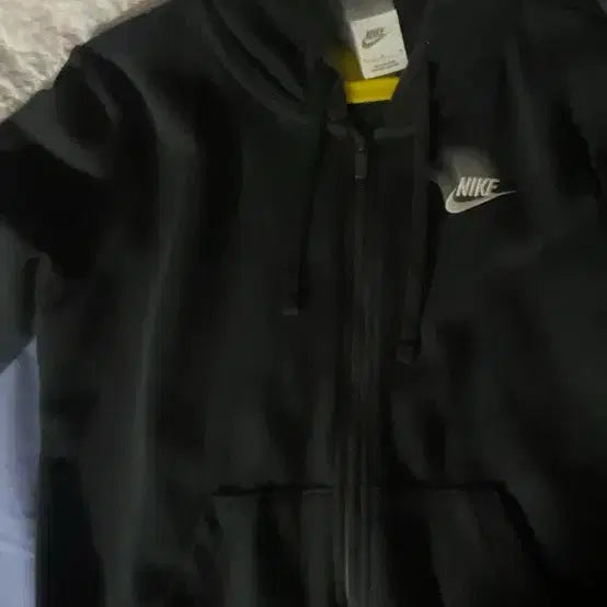 [BUNJANG] Nike Hoodie Zip-up Black / 나이키 후드집업 블랙