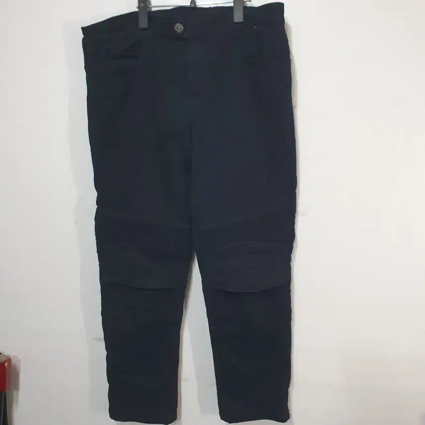 [BUNJANG] CONQUER Biker Jeans Black XXL (38) / CONQUER 퀀커 바이커진 XXL(38) 블랙