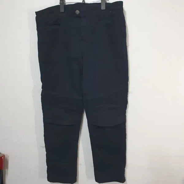 [BUNJANG] CONQUER Biker Jeans Black XXL (38) / CONQUER 퀀커 바이커진 XXL(38) 블랙