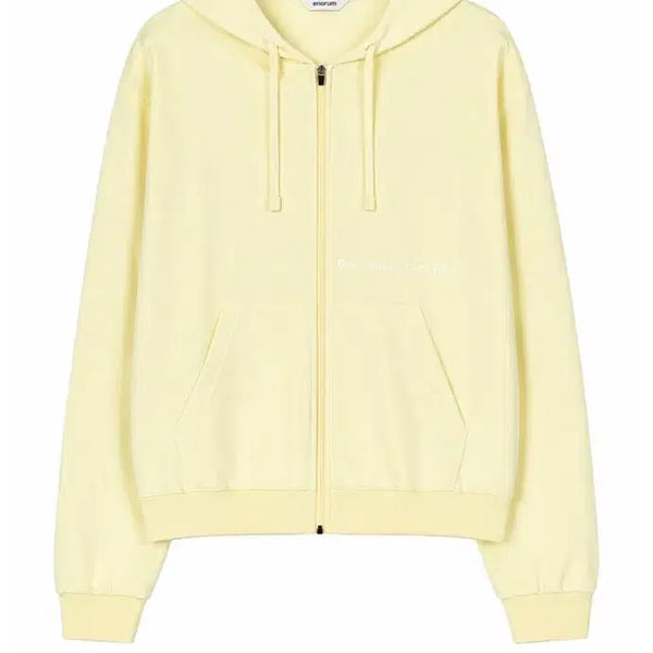 [BUNJANG] enorum Lemon Hoodie Zip-up / 이노룸 enorum 레몬 후드집업