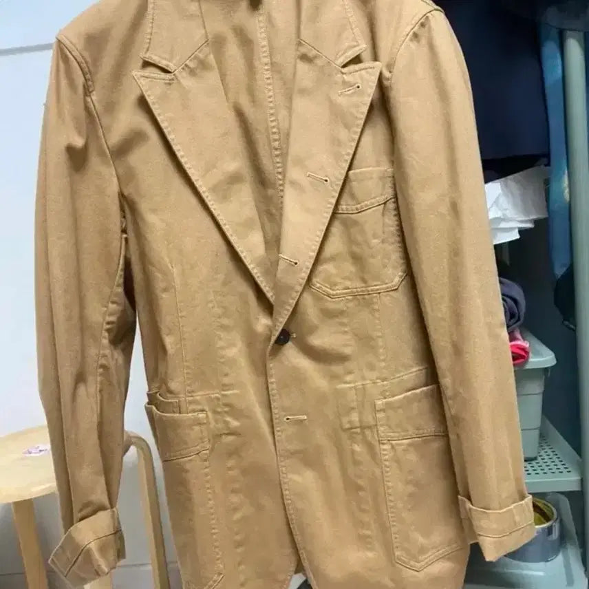 [BUNJANG] Drake's Blazer MK2 Sand Size 40 / 드레익스 게임스 블레이져 mk2 샌드 40size