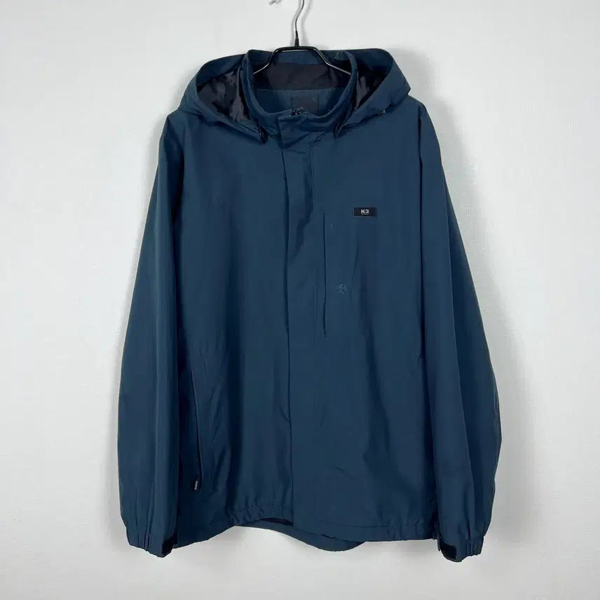 [BUNJANG] K2 Big Size Vintage Windbreaker Jacket Navy Men's 120 / K2 빅사이즈 바람막이 자켓 점퍼 남120 라덴 빈티지