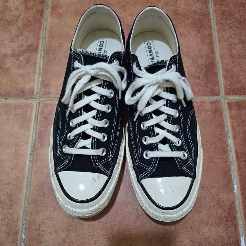 [BUNJANG] Converse Chuck 70 Low Black / 컨버스 척 70 로우 블랙 275