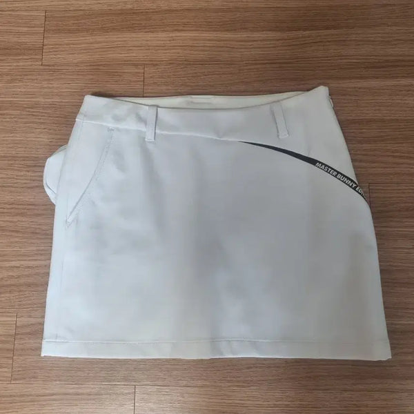 [BUNJANG] Master Bunny Edition White Golf Skirt Size 0 (25-inch Waist) / 마스터바니 에디션 골프 스커트 화이트 0사이즈 25인치