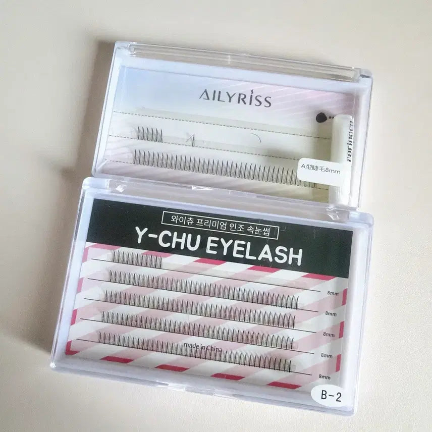 [BUNJANG] YCHU Lashes & Ali Lashes 8mm Bundle Set / 와이츄 속눈썹 8mm 일괄