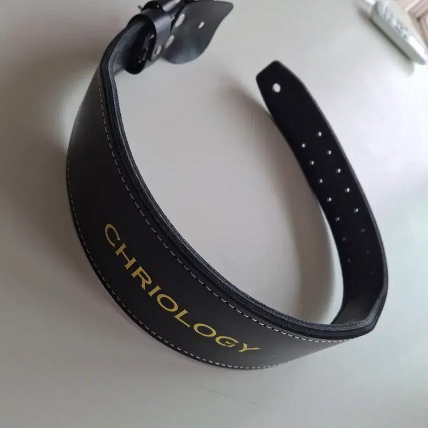 [BUNJANG] CHRIOLOGY Weight Lifting Belt Black Size S / CHRIOLOGY 웨이트 리프팅 벨트 블랙 s사이즈
