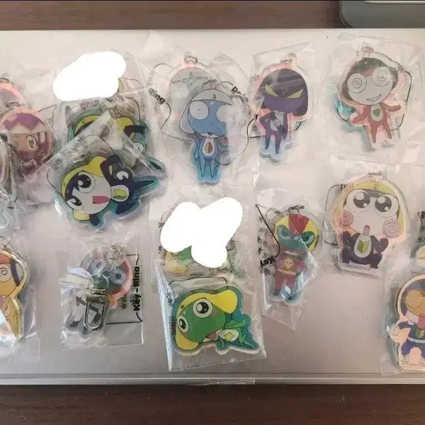 [BUNJANG] Sgt. Frog (Keroro) Sweet Jelly Keychain Set / 개구리 중사 케로로 달콤젤리 키링(2번째에 기로로,도로로,쿠루루)