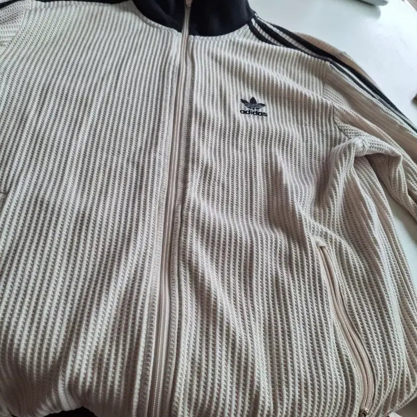 [BUNJANG] Adidas Waffle Jersey Track Top / 아디다스 트랙탑 와플저지