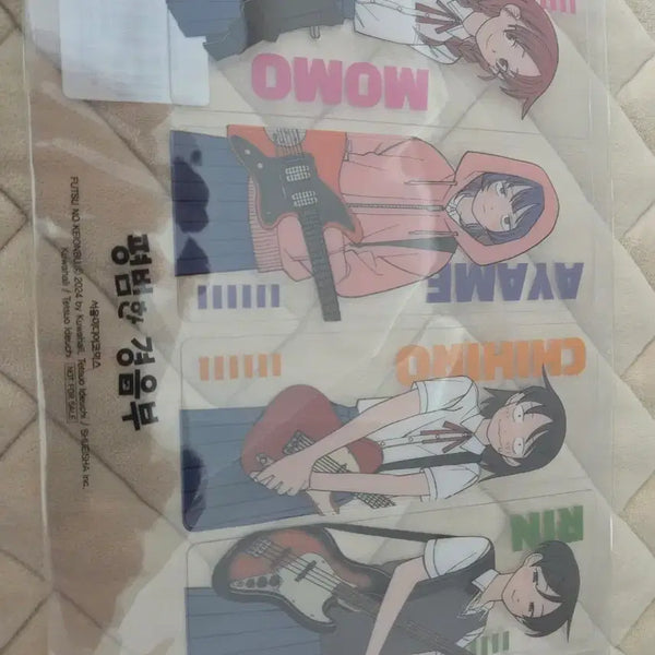 [BUNJANG] Light Music Club Bookmark Photocard Set / 평범한경음부 붓마크 포카세트