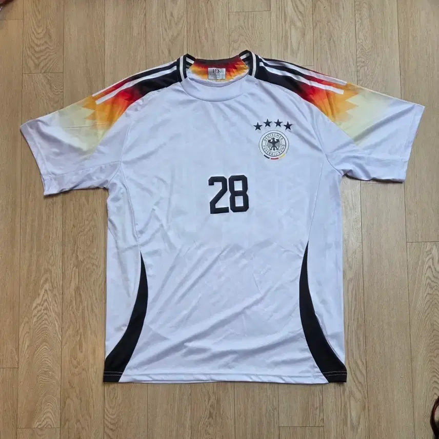 [BUNJANG] FOS Germany National Football Team Jersey Top 2XL (105) / 미사용 FOS 독일 축구 국가대표팀 유니폼 상의 2XL사이즈 (105)
