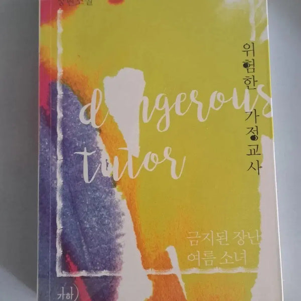 [BUNJANG] Dangerous Private Tutor Single Volume Novel / 단권 소설책 위험한 가정교사