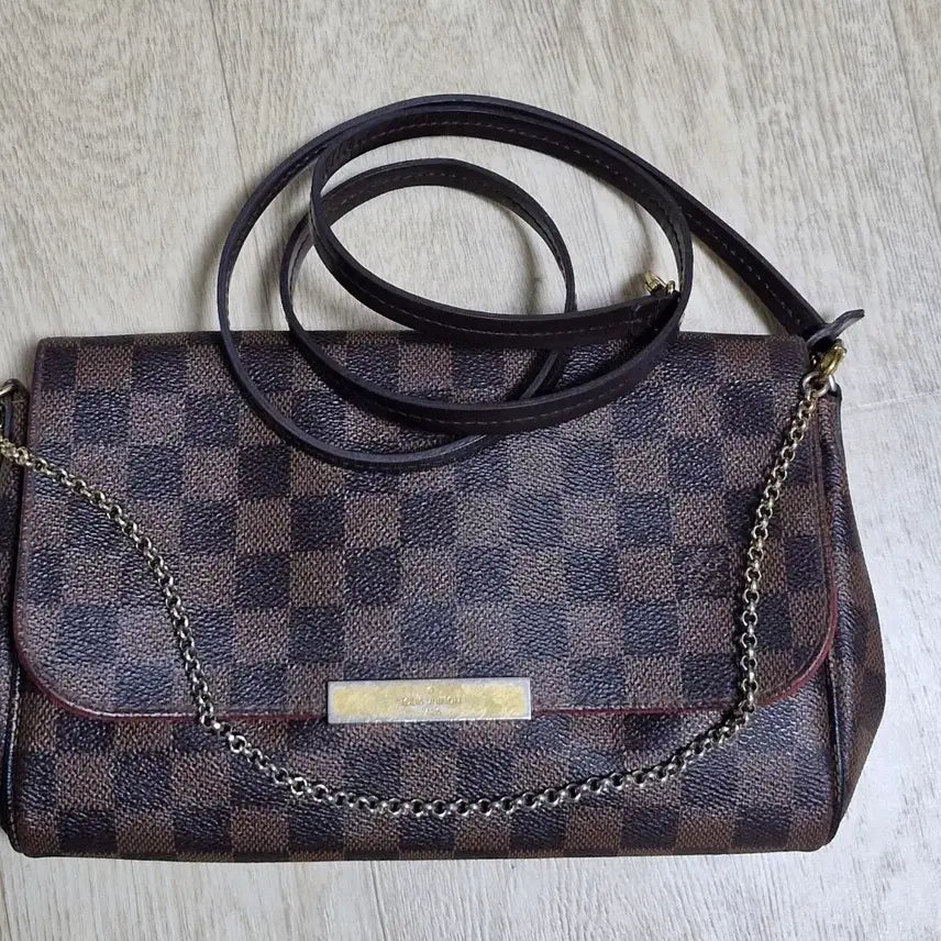 [BUNJANG] Louis Vuitton Damier Favorite MM Bag / 루이비통다미에페이보릿mm