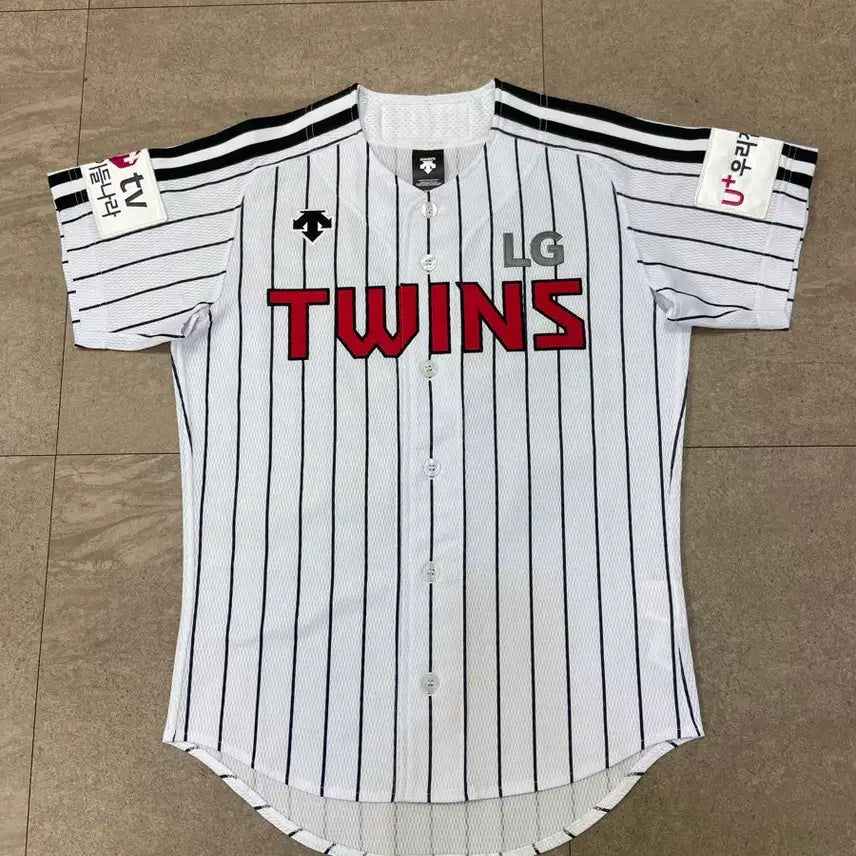 [BUNJANG] Descente LG Twins Authentic Home Baseball Jersey No. 85 / (데상트) 엘지트윈스 어센틱 홈 유니폼 노마킹 85호