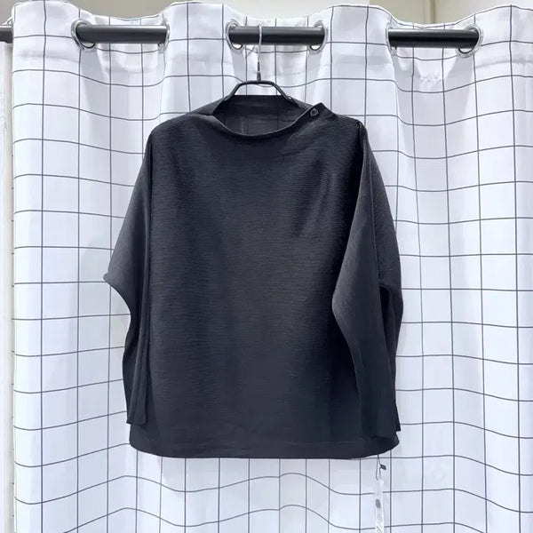 [BUNJANG] Pleats me Plus Size Blouse / 새상품 플리츠미 블라우스 플러스사이즈