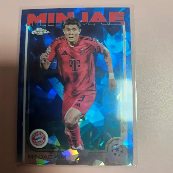 [BUNJANG] Kim Min-jae 2024 Topps Chrome Sapphire Card / 축구)김민재 2024 탑스크롬 Sapphire 카드