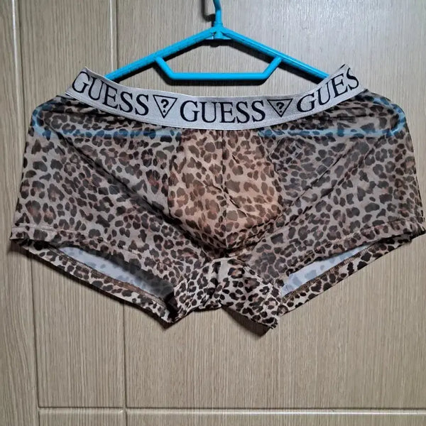 [BUNJANG] Guess Men's Sheer Trunks Underwear (Used) / 게스 시스루 드로즈 남성 팬티 (중고)