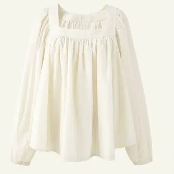 [BUNJANG] Chic Ruffle Frill Blouse / 시에 러플 프릴 블라우스