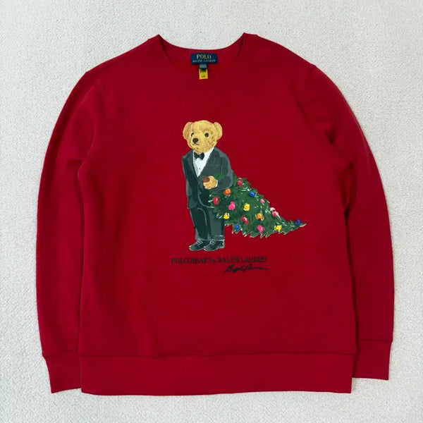 [BUNJANG] Polo Ralph Lauren Bear Sweatshirt / 폴로랄프로렌 맨투맨 베어