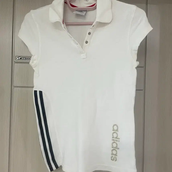 [BUNJANG] Adidas Short Sleeve Polo Shirt White / 아디다스 반팔 카라티 화이트