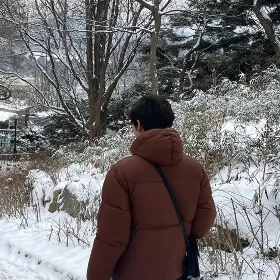 [BUNJANG] YESICO Padded Jacket Brown / 예스아이씨 패딩