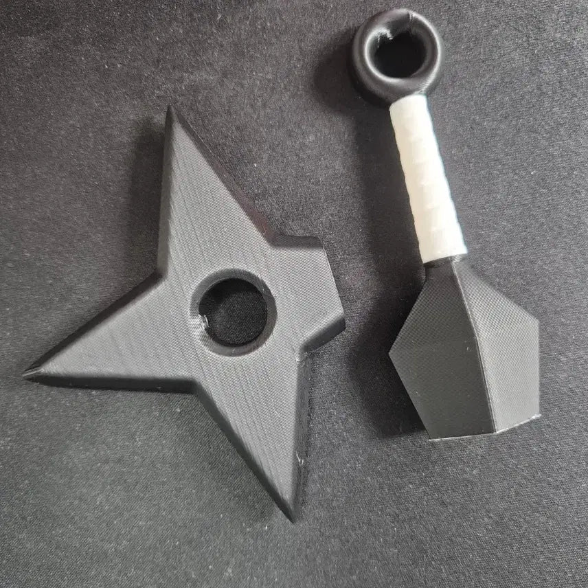 [BUNJANG] Naruto Kunai & Shuriken Magnet Figure / [가격고정] 나루토 자석 쿠나이 수리검 피규어 굿즈