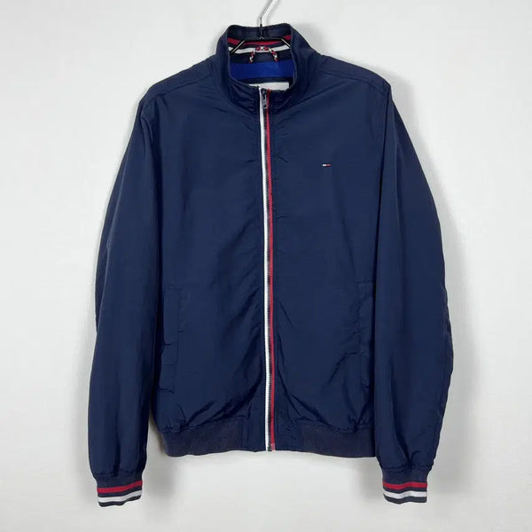 [BUNJANG] Tommy Hilfiger Navy Windbreaker Jacket L / 타미힐피거 바람막이 자켓 점퍼 블루종 남L 라덴 빈티지