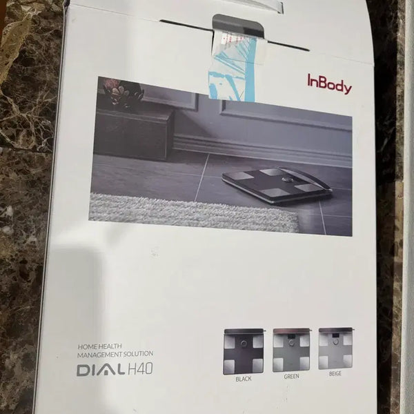 [BUNJANG] InBody Dial H40 Household Scale / 인바디 다이얼 H40 가정용 체중계 2회사용