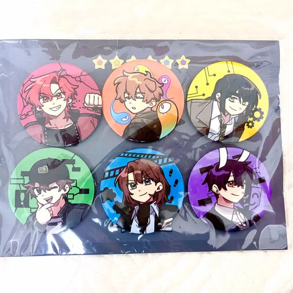 [BUNJANG] Misu-ban Pixelly Pin Badge Unsealed Full Set / 미수반 픽셀리 캔뱃지 미개봉 풀셋