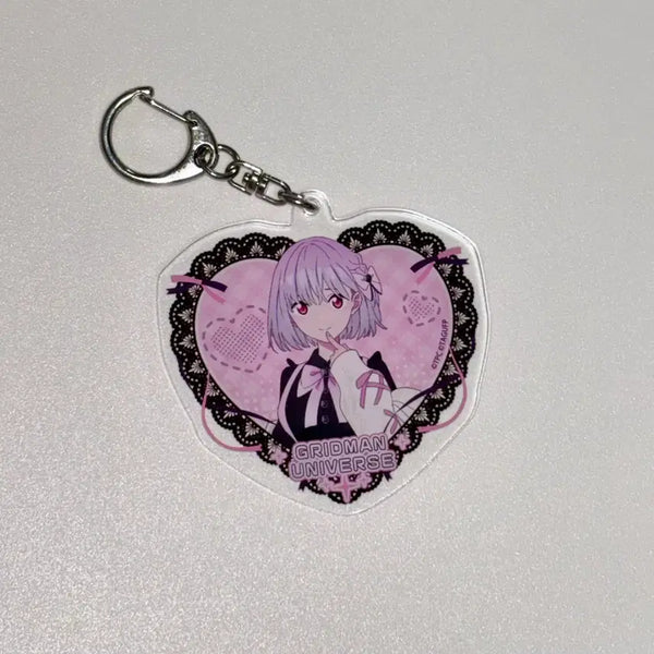 [BUNJANG] Gridman Universe Akane Shinjo Dark Girly Fashion Ver. Acrylic Keychain / 그리드맨 유니버스 신조 아카네 다크 걸리 패션Ver. 양지뢰 미소녀 키링