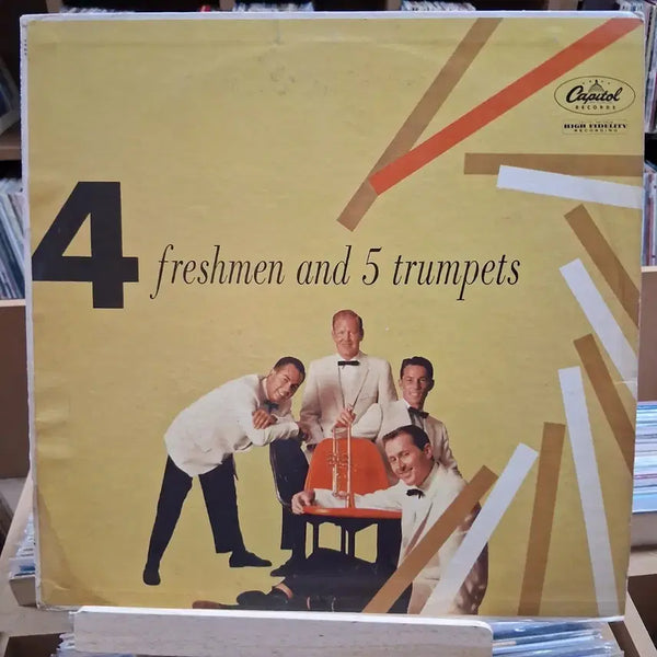 [BUNJANG] The Four Freshmen and Five Trumpets "Four Freshmen and Five Trumpets" Capitol Records LP / 희귀 4 프레시맨 앤 5 트럼펫 캐피톨 레코드 LP 할인