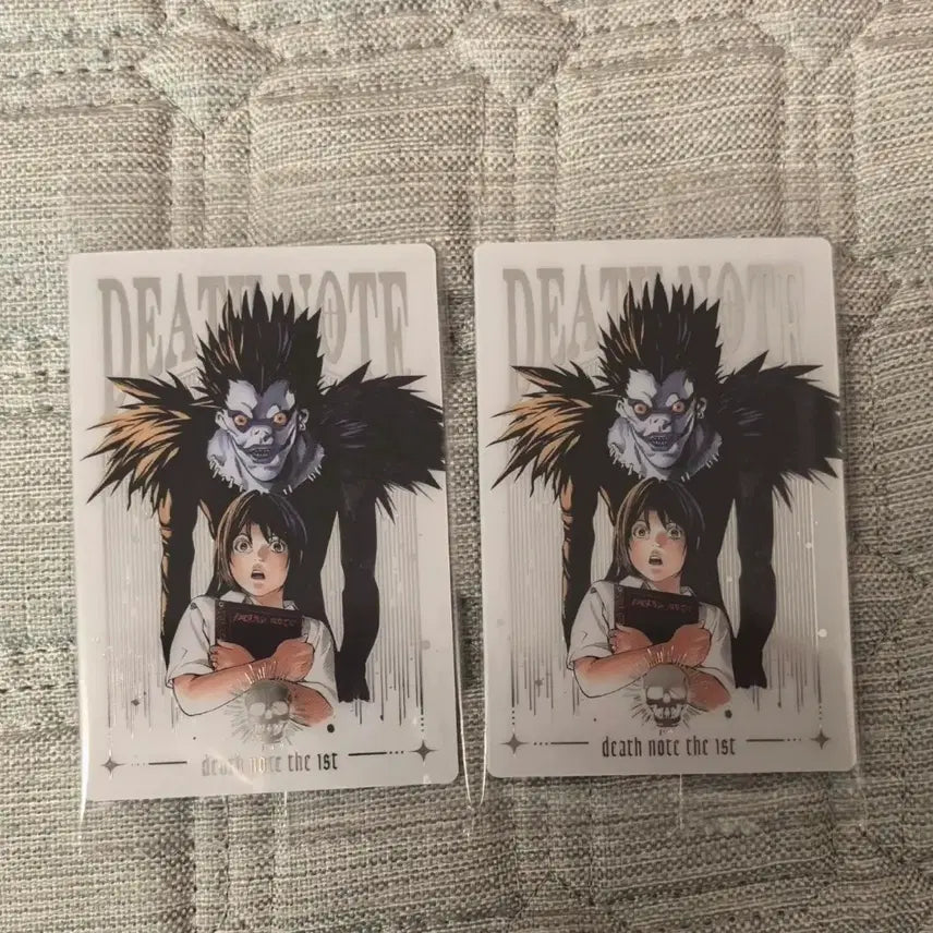 [BUNJANG] Death Note Secret Wafers Card / 데스노트 시크릿 웨하스 카드