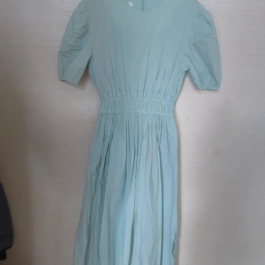 [BUNJANG] Long Dress with Waistband / 롱원피스