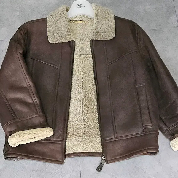 [BUNJANG] Basso Natural Wool Mustang Jacket / 바쏘 천연 양모 무스탕 95