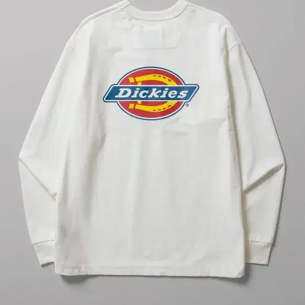 [BUNJANG] Dickies Back Tree Logo Long Sleeve White / 디키즈 백 트리 로고 롱슬리브 white