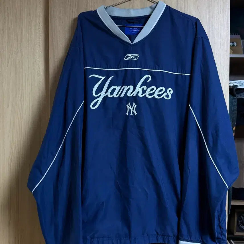 [BUNJANG] New York Yankees Navy Baseball Apparel / 뉴욕 양키스 네이비
