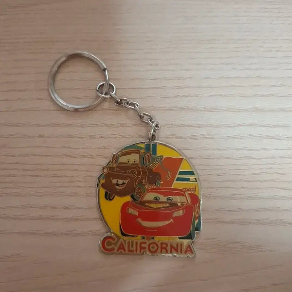 [BUNJANG] Cars 2 Lightning McQueen Mater California Keychain / 카 2 라이트닝 맥퀸 메이터 캘리포니아 키링