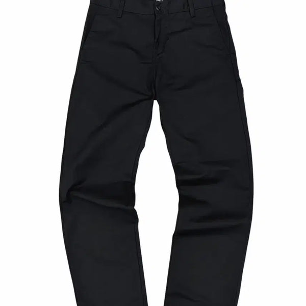 [BUNJANG] Carhartt WIP Station Pants Black / 칼하트 wip 스테이션 팬츠 면바지 블랙 (30)