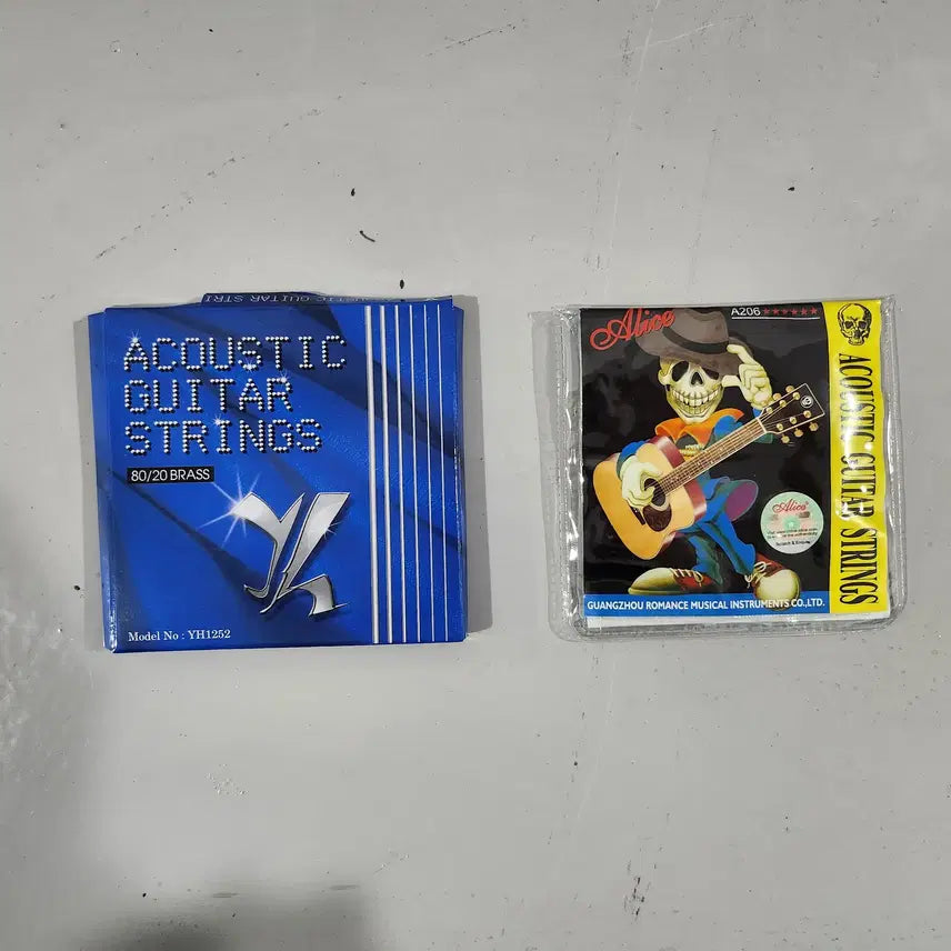 [BUNJANG] Acoustic Guitar Strings - 2 Types / 통기타용 기타줄 2종팝니다.(각 3천원)