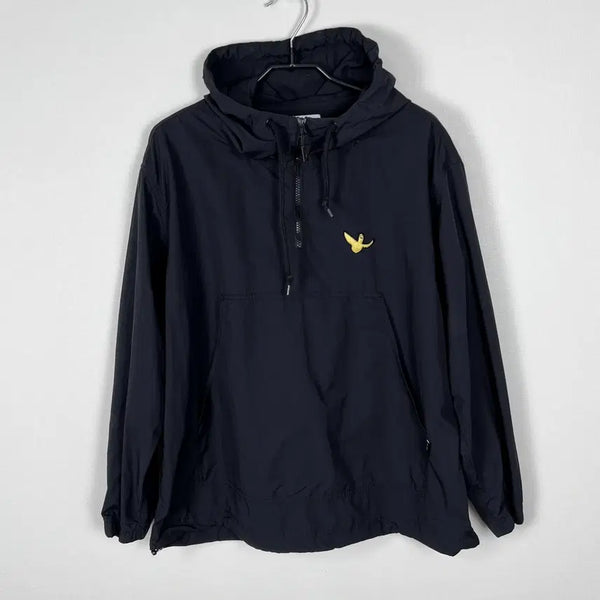 [BUNJANG] Mark Gonzales B-Grade Black Anorak Jacket Hoodie (Men's M) / 마크곤잘레스 B급 블랙 아노락 자켓 후드티 남M 라덴 빈티지