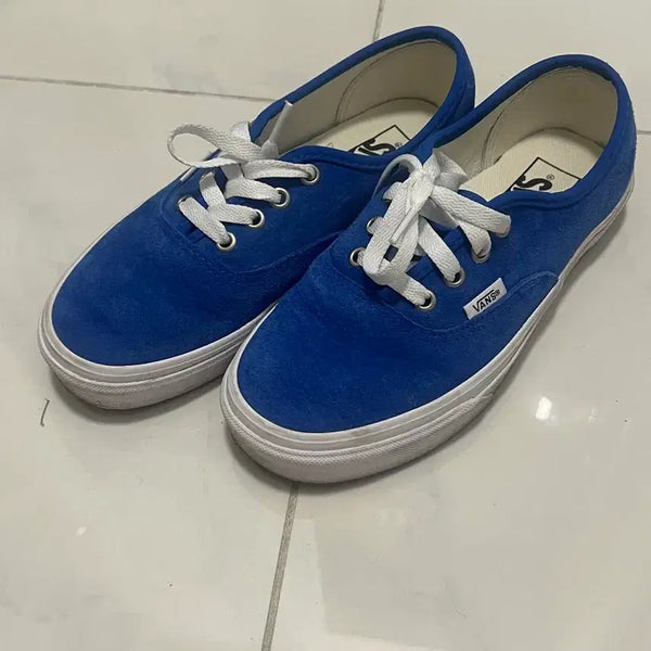 [BUNJANG] Vans Blue Suede Shoes 230 / 반스 블루 스웨이드 230