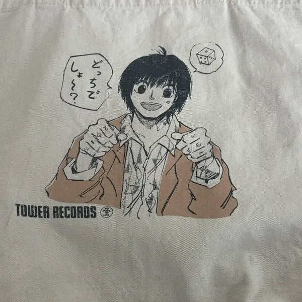 [BUNJANG] Sakamoto Days Official Dot Bag Nagumo Yoichi x Tower Records Collaboration / 사카모토 데이즈 공식 도트백