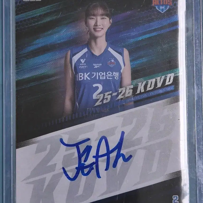 [BUNJANG] KOVO 25-26 Season IBK Altos Lee Ju-a On-Auto Card / SCC KOVO 25-26 기업은행 이주아 온오토 카드  판매 합니다