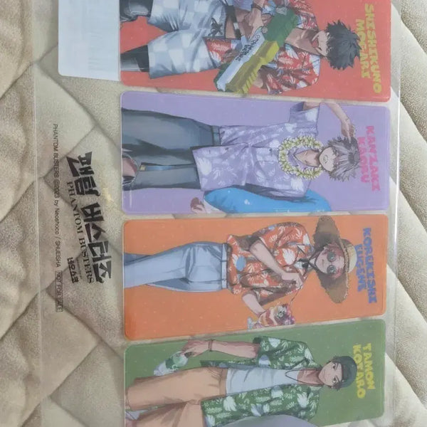 [BUNJANG] Phantom Busters Character Bookmark Set / 팬텀버스터즈 북마크세트