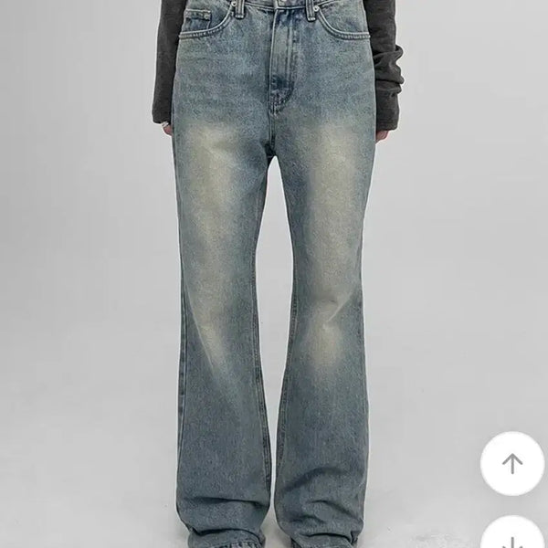 [BUNJANG] Black Up Tammy Bootcut Denim Pants Light Blue / 블랙업 타미넛 부츠컷 데님팬츠 연청